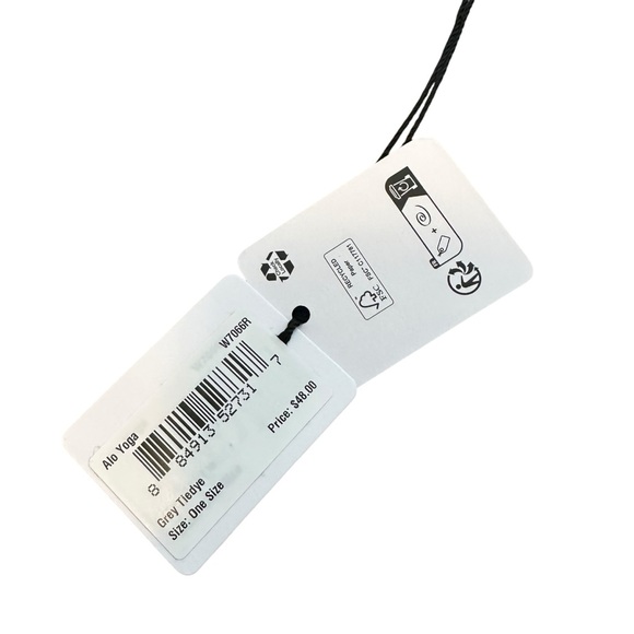 ALO Yoga Iconic Shopper Tote Gray Tie dye - Picture 2 of 5